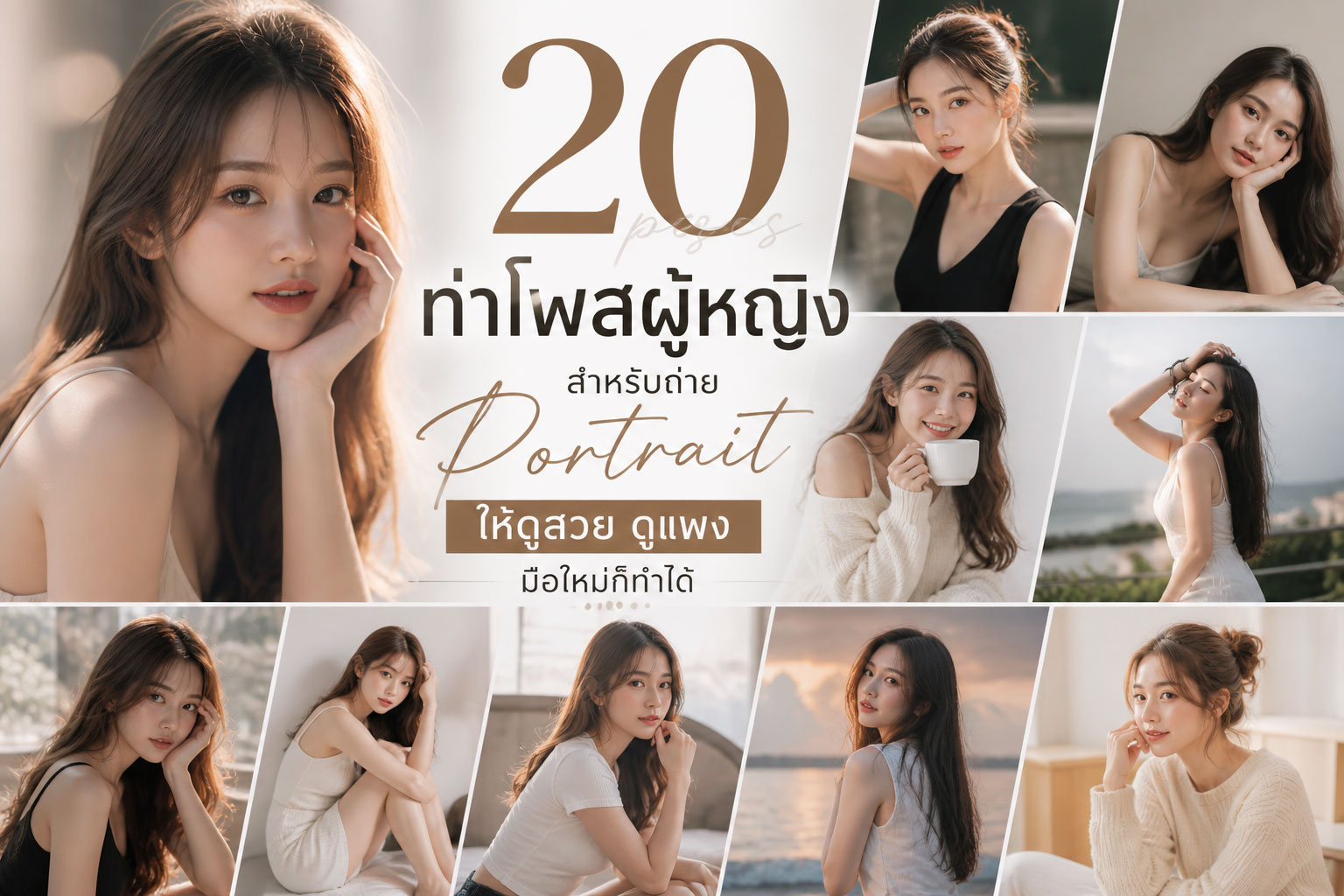 ท่าโพสผู้หญิง